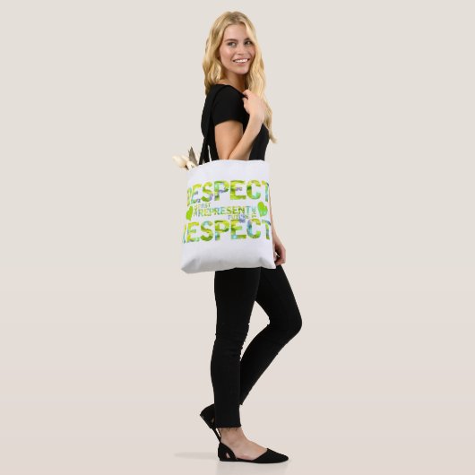Remiss Bliss Tote Bag (Op model)