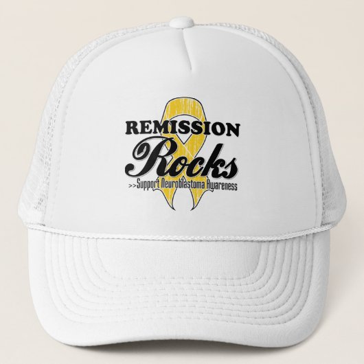 Remissie Rocks - Neuroblastoma Trucker Pet (Voorkant)