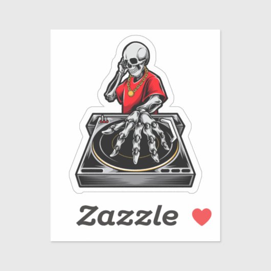 Remix van Reaper, Skull DJ Sticker (Vel)