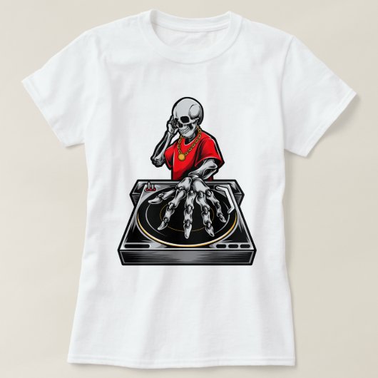 Remix van Reaper, Skull DJ T-shirt (Design voorkant)