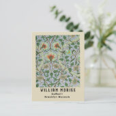  Remix William Morris Daffodil Floral Briefkaart (Staand voorkant)