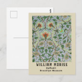  Remix William Morris Daffodil Floral Briefkaart (Voorkant / Achterkant)