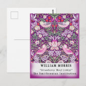 Remix William Morris Strawberry Thief Briefkaart (Voorkant / Achterkant)