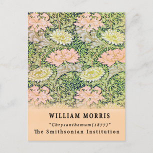  Remixed William Morris Chrysanthemum Briefkaart