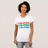 remixen t-shirt (Voorkant volledig)