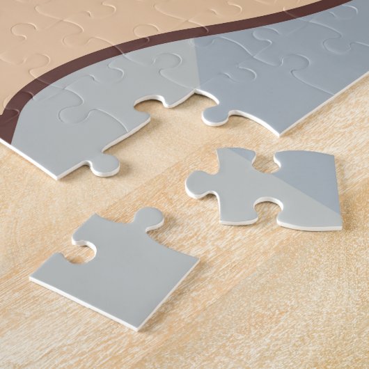 Remmen en handklokken bij het denkproces legpuzzel (Zijkant)