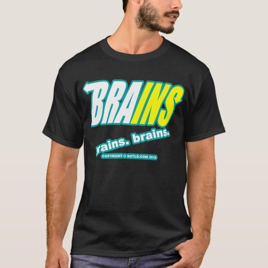 REMMEN: hersenen. hersenen. T-shirt (Voorkant)