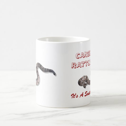 remmen, remmen, CANEBRAKERATTLESNAKE, Het"... Koffiemok (Center)
