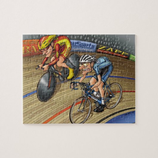 "Remmen voor wimpers" puzzel Legpuzzel (Horizontaal)