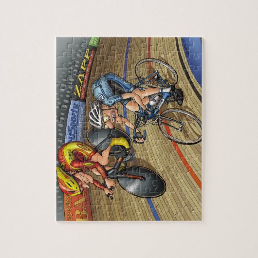 "Remmen voor wimpers" puzzel Legpuzzel (Verticaal)