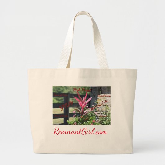 Remnant Girl Grote Tote Bag (Voorkant)