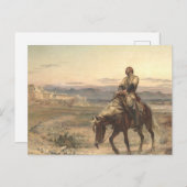 Remnants van een legerschilderij van Elizabeth Tho Briefkaart (Voorkant / Achterkant)