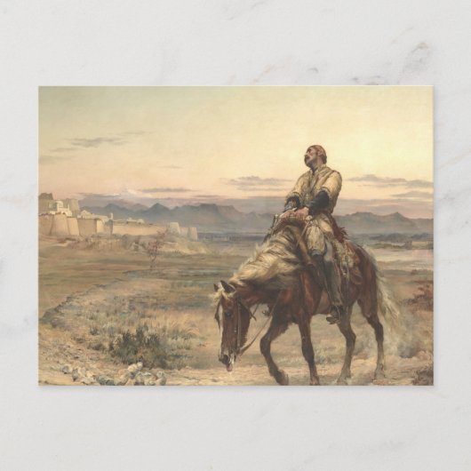 Remnants van een legerschilderij van Elizabeth Tho Briefkaart (Voorkant)