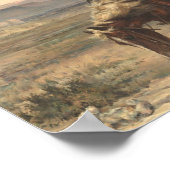 Remnants van een legerschilderij van Elizabeth Tho Poster (Hoek)