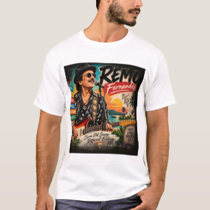 Remo Fernandes — Goa's Muzikale icoon T-shirt