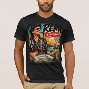 Remo Fernandes — Goas muzikale icoon T-shirt