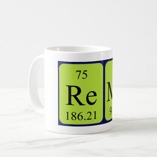 Remo periodieke table name mok (Voorkant links)