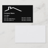 Remodelling Roof Symbol Visitekaartjes (Voorkant / Achterkant)