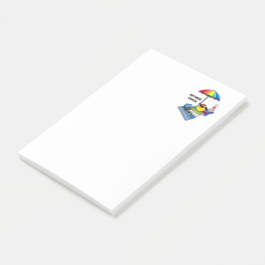 Remoe Chick, populair design, Post-it® Notes (Schuin)