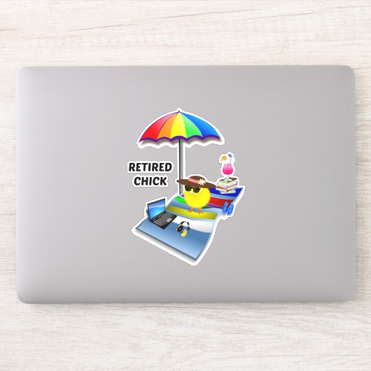 Remoe Chick, populair design, Sticker (Computer)