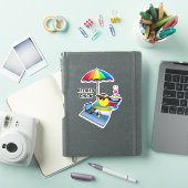 Remoe Chick, populair design, Sticker (iPad Cover)