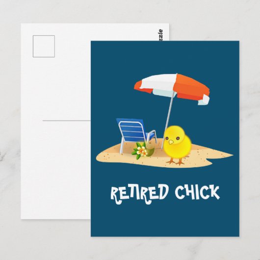 Remoe Chick, zo schattig. Briefkaart (Voorkant / Achterkant)