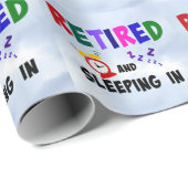 Remoe en sliep in verpakkingspapier cadeaupapier (Rol Hoek)