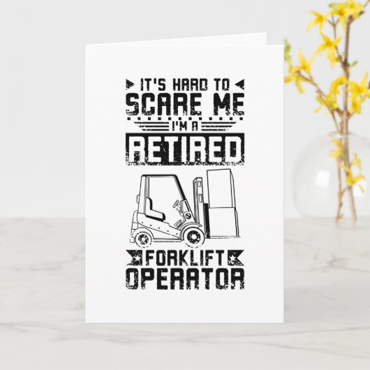 Remoe vorkheftruck driver kaart (Gele Bloem)