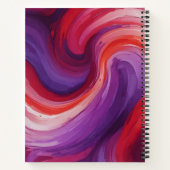 Remolino Rojo, Violeta y Rosa Notitieboek (Achterkant)