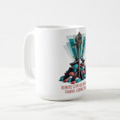 Remote Control Emperor T Shirt Koffiemok (Voorkant links)