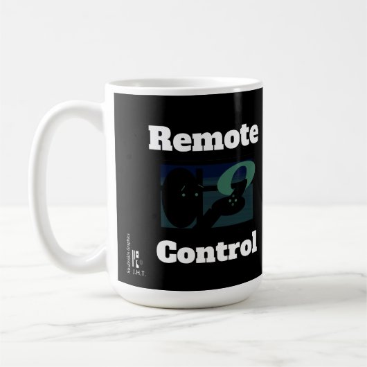 "Remote Control" SKULLNSKIN Grph by J.H. Thornton  Koffiemok (Links)