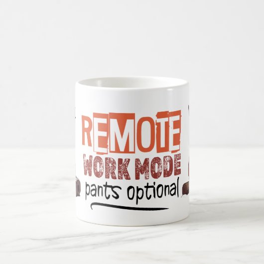 Remote Life Partner Pair Werk vanuit huis Grappige Koffiemok (Center)