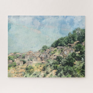Remote Village, Talasnal Portugal Jigzaag Puzzle Legpuzzel
