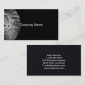 Remschijven in zwart visitekaartje (Voorkant / Achterkant)