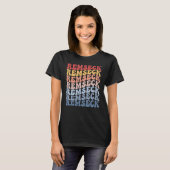 Remseck City Groovy Retro T-shirt (Voorkant volledig)