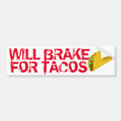 Remt Tacos Fun Bumpersticker (Voorkant)