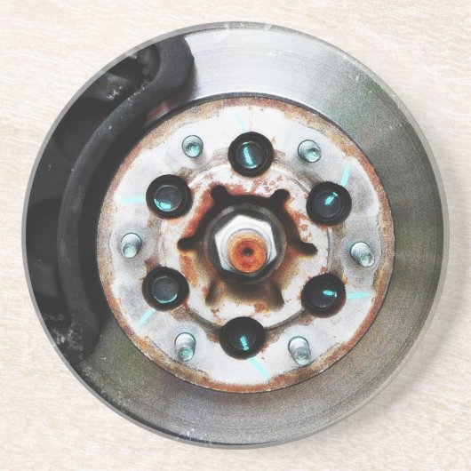 Remtaak - Schijfremmen voor mechanisch Zandsteen Onderzetter (Voorkant)