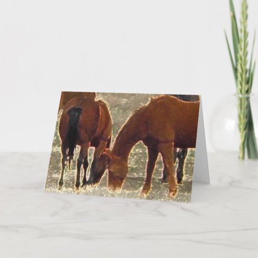 Remuda Herd Vrienden in de Hemel Kaart (Voorkant)