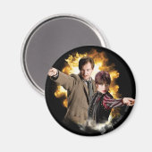 Remus Lupin en Nymphadora Tonks-Lupin Magneet (Voorkant / Achterkant)