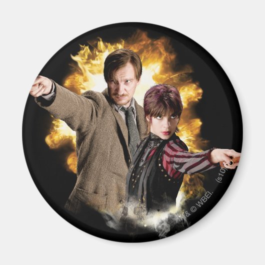 Remus Lupin en Nymphadora Tonks-Lupin Magneet (Voorkant)