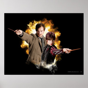 Remus Lupin en Nymphadora Tonks-Lupin Poster