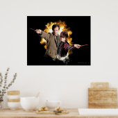 Remus Lupin en Nymphadora Tonks-Lupin Poster (Keuken)