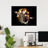 Remus Lupin en Nymphadora Tonks-Lupin Poster (Thuiskantoor)