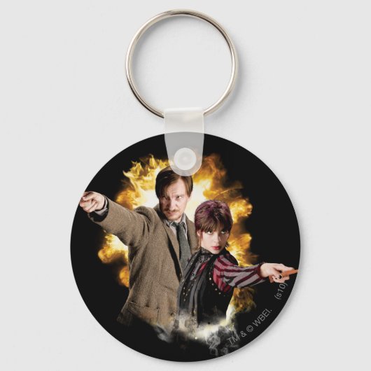Remus Lupin en Nymphadora Tonks-Lupin Sleutelhanger (Voorkant)