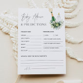 REMY Baby shower advies en voorspellingen Kaart