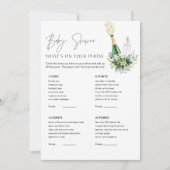 REMY Baby shower Wat is er op uw telefoon spel Kaa Kaart (Voorkant)