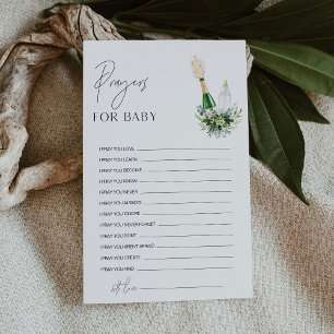 REMY Bidden voor Baby shower advies Kaart
