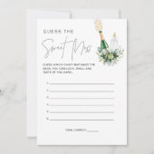 REMY Guess the Sweet Mess Game - Poppin Flessen Kaart (Voorkant)