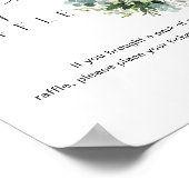 REMY Poppin Bottles Diaper Raffle Baby Shower Sign Poster (Hoek)