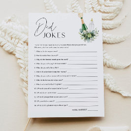 REMY Vader Jokes Baby shower Spel - Poppin Flessen Kaart